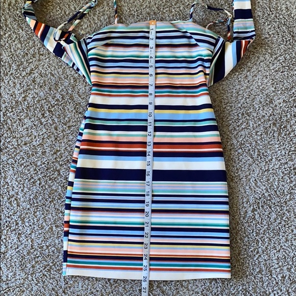 Sunset & Spring Striped Mini Dress - Picture 7 of 7